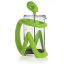 Image de Alessi, Inka, presse-filtre, cafetière, vert, Guido Venturini, 2000