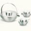 Image de Blomus, Asia, sucrier et pot à lait, acier inoxydable brossé, Stotz-design